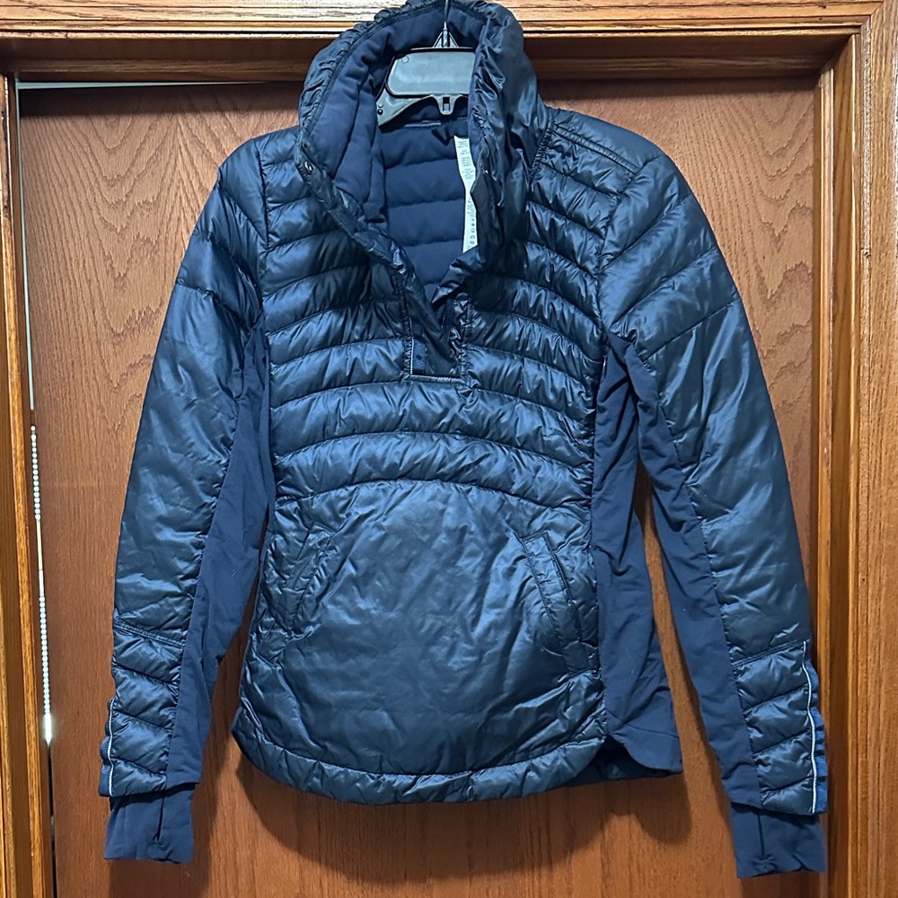 lululemon athletica Down 1/4 Zip Puffer Jacket 6